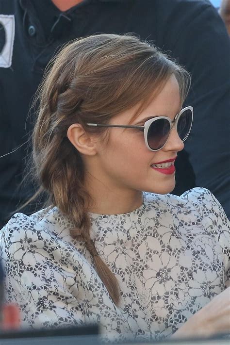 emma watson glasses chanel